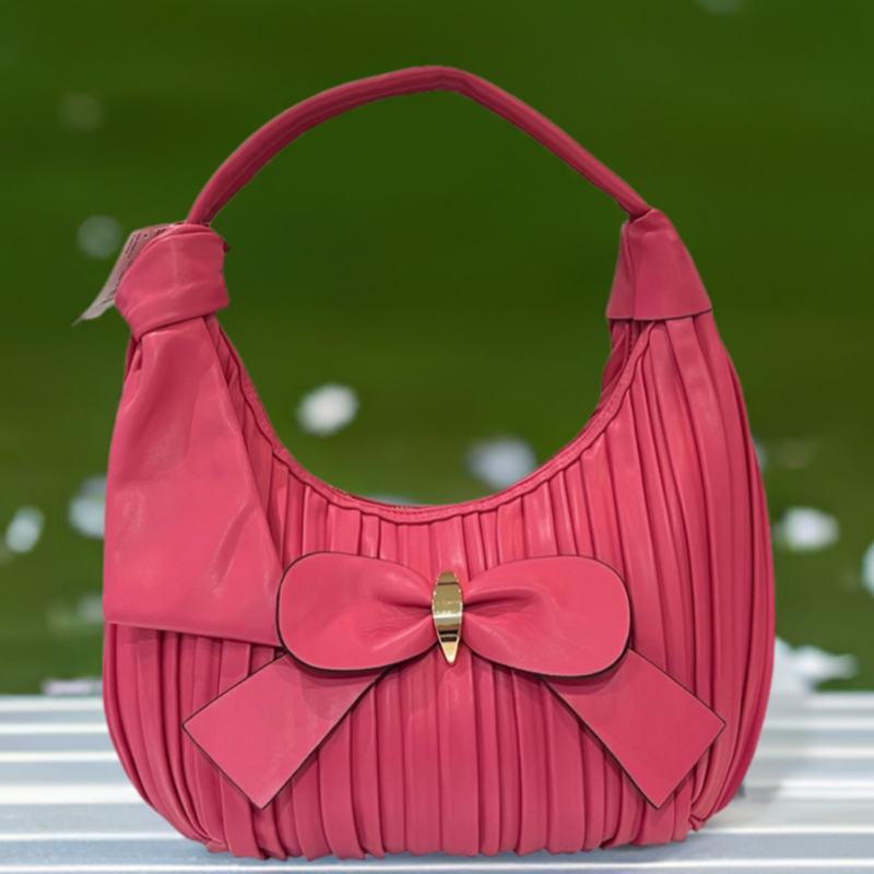 sac avec boucle #couleur_fuschia