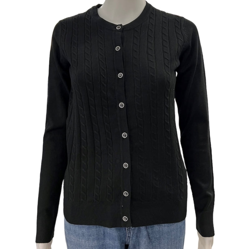Tricot cardigan Select + Trend #couleur_noir